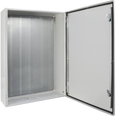 Корпус с монтажной панелью металлический 100*65*30, IP65, серии UBox