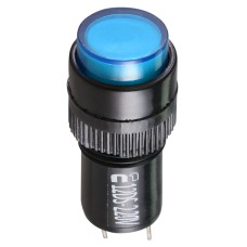Сигнальная арматура AD22E-12DS синяя 220V АC