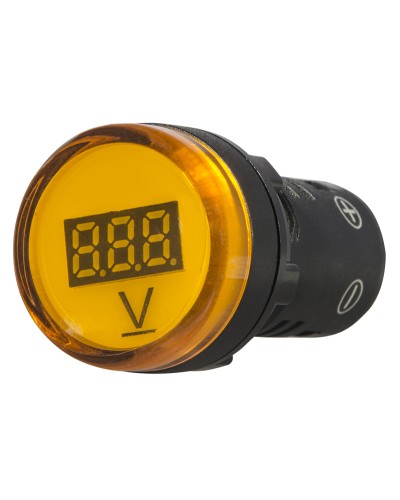 Цифровий вимірювач напруги AD22-22DVM DC 5-30В (жовтий)