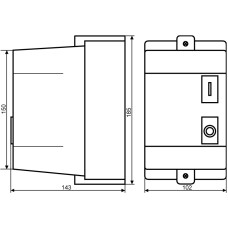 Пускатель в корпусе ПМК 25 (LE1-D25)
