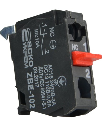 ZBE-102 N/C Контакт постов управления XAL-D