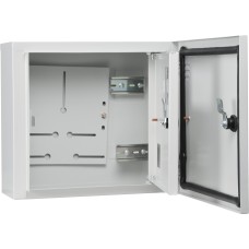 Корпус учета металлический Light 4 модуля 1фл, навесной IP54, серии UBox