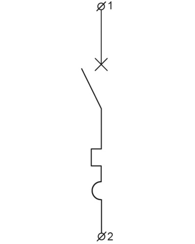 Автоматический выключатель УКРЕМ ВА-2017/B 1р 1А АСКО