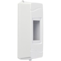 Корпус модульний пластиковий, 1 модуль, навісний, без дверцят, серії UBox