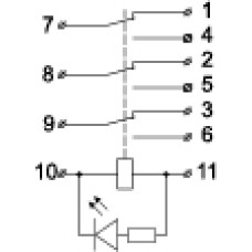 Реле LY3 (АС 24 V)