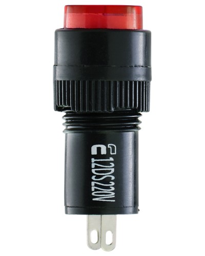 Сигнальна арматура AD22E-12DS червона 220V АC