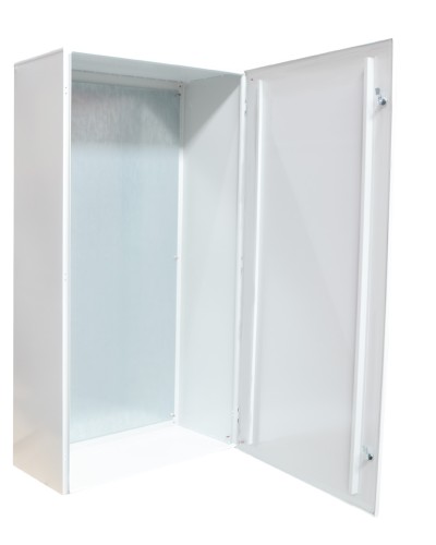 Корпус з монтажною панеллю металевий 120*80*30, IP31, серії UBox