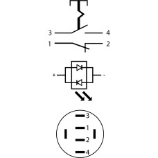 TYJ 22-371 Кнопка металлическая плоская с фиксацией. 1NO+1NC, с подсветкой, зеленая 220V.