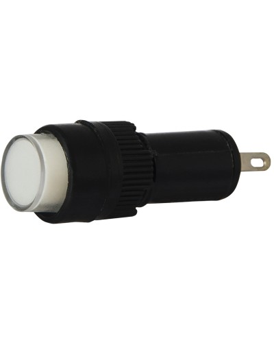 Сигнальна арматура AD22E-10DS біла 220V АC