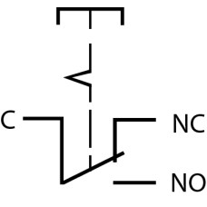 TY 19C-S11/1 Кнопка металлическая Возврат поворотом 1NO+1NC.