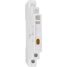 Модульный сигнальный индикатор 9mm 230V AC/DC SLD-1H желтый