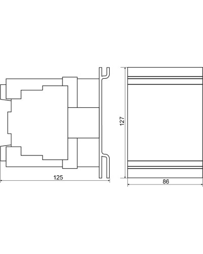 Пускатель ПМ 4-80 F7 110B (LC1-D8011)
