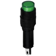 Сигнальная арматура AD22E-8DS зеленая 24V АC/DC
