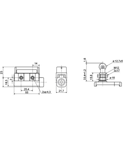 Микровыключатель D4MC-5020