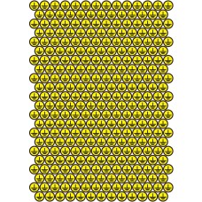Наклейки "Знак "заземления""