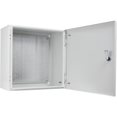 Корпус с монтажной панелью металлический 40*40*25, IP31, серии UBox