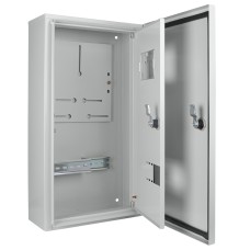 Корпус учета металлический 9 модулей 3фл, навесной IP54, серии UBox