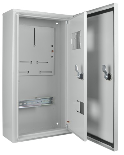 Корпус учета металлический 9 модулей 3фл, навесной IP54, серии UBox