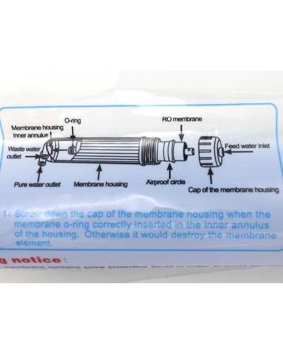 Мембрана  Tiger Filtration 75А для с-м зворотнього осмоса