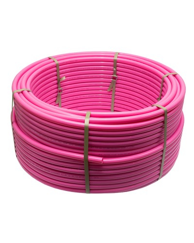 Труба тепла підлога RS-k ТITAN PINK EVOH/PE-RT D16x2,0mm OXYGEN BARRIER 600м