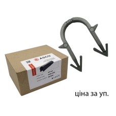 Скоба якірна ASCO для теплої підлоги сіра під такер 40мм 300шт
