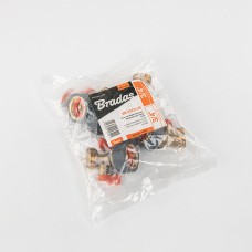 Соединитель с краном РО 3/4" выход РО 3/4", BRASS SOFT, BR-S2232/45