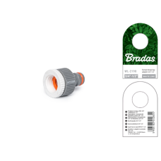 Редакционный адаптер на кран с внутренней резьбой 1/2"/3/4". WHITE LINE. WL-2198