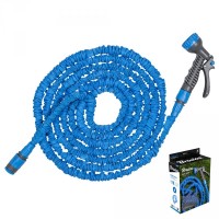 Растягивающийся шланг (комплект) TRICK HOSE 7.5-22м – голубой. WTH722BL