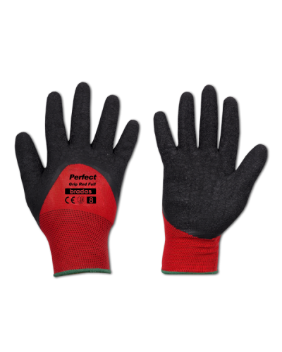 Рукавички захисні PERFECT GRIP RED FULL латекс. розмір 10. RWPGRDF10