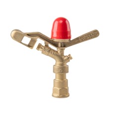 Ороситель для защиты от замерзания, пульсирующий, латунный GW 3/4" VYR33, (ø33 метров), GKV3340SGW