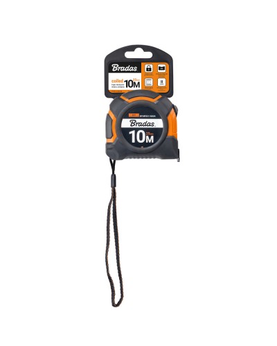 Рулетка на катушке, конец из нержавеющей стали, SNAP soft, 10м/25мм, DIY-MTS31-1025/K