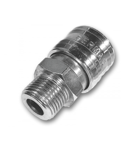 Конектор пневматичний "мама" РЗ 1/2". STAL-CHROM. SE3-4SM/STEEL