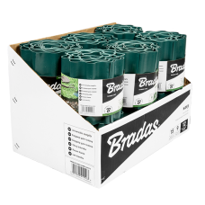 Бордюр волнистый газонный 9м х 20см. зеленый. OBFG 0920