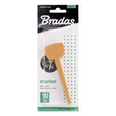 Маркер для растений, 13 x 4см – 10 шт., горчица, TYE1340MU/10B