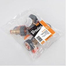 Адаптер с внутренней резьбой 3/4" с запорным краном BRASS SOFT, BR-S2230