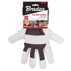 Защитные кожаные перчатки IRON BULL MONTANA, размер 10½, RWIBM105