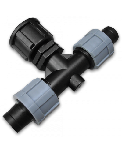 Трійник крапельна стрічка х2 / різьба внутрішня 1/2". DSTA05-12L