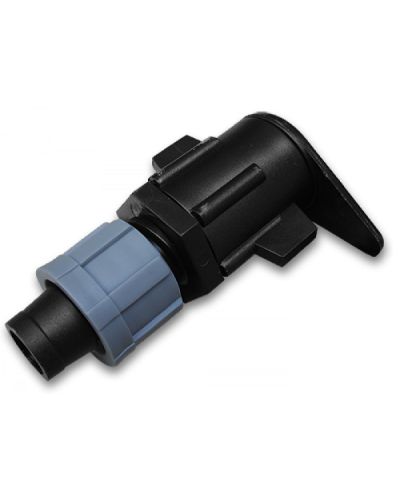 Старт-конектор довгий для крапельної стрічки в плаский шланг. DSTA11-03L