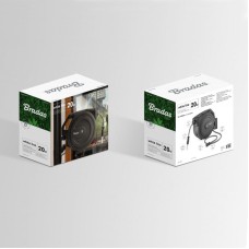 Катушка автоматическая со шлангом 1/2" 20м и аксессуарами WHITE LINE, WL-W7B20