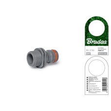 Адаптер с наружной резьбой 3/4". POWER JET. WHITE LINE. WL-2186