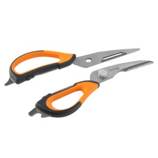 Ножницы для кухни и туризма, MULTIFUNCTION 7в1, 225 мм, HOME & GARAGE, DIY-SC502/225-B