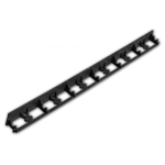 Бордюр садовий 45х1000мм. RIM-BORD. чорний. OBRB45