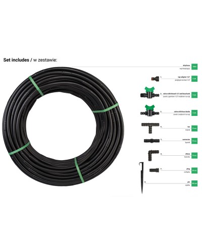 Шланг для полива NTS LIME 1/2", 25м, NTSLM1/225