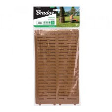 Бордюр TreeSave для защиты стволов деревьев. высота 20см. ширина 33см. коричневый. OBO12033BR