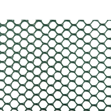 Сеть ограждающая. садовая. AS-HEX. 300 г/м². 15х15 мм. 1x25м. AS-HEX15151025GR