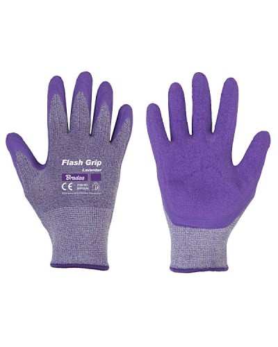 Рукавички захисні FLEX GRIP LAVENDER. розмір 8. RWFGLR8