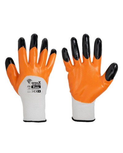 Рукавички захисні NITROX CLAW FULL, нітрил, розмір 9, RWNCF9