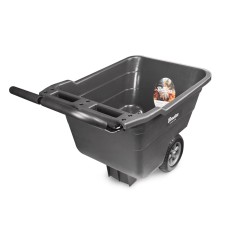 Садовая тачка HANDY-GO, 90л, антрацит, TQ-WB090BK