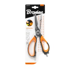 Ножницы для кухни и туризма, MULTIFUNCTION 7в1, 225 мм, HOME & GARAGE, DIY-SC502/225-B