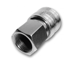 Коннектор пневматический "мама" РО 3/8". STAL-CHROM. SE3-3SF/STEEL